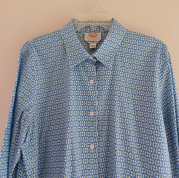 TALBOTS Button Down Shirt, size 16 - Picture 4 of 14
